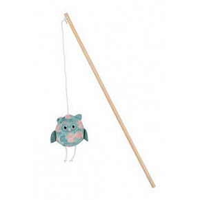 Játék macska rúd ETHICAT LEAF bagoly macskamenta Zolux Játék macska rúd ETHICAT LEAF bagoly macskamenta Zolux