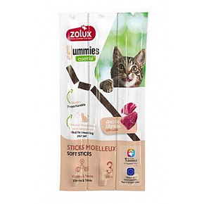 YUMMIES macska csemege bárány rizzsel 3db Zolux