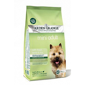 Arden Grange Dog Adult Mini friss báránnyal és rizzsel 6kg Arden Grange Dog Adult Mini friss báránnyal és rizzsel 6kg