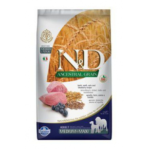 N&D LG DOG Adult M/L Bárány és áfonya 12kg