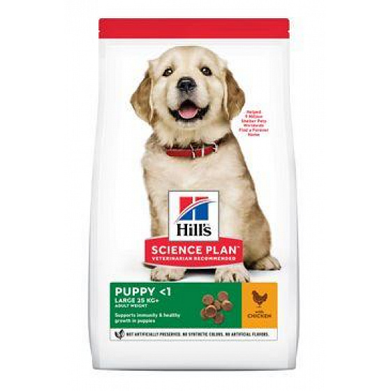 Hill konzervdoboza. SP Puppy Large Csirke ValuePack 16kg
