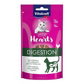 Vitakraft Cat csemege. Vita Hearts Digestion csirke 40g