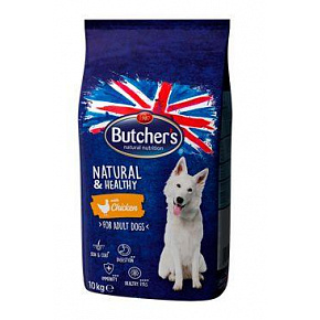 Butcher's Dog Natural&Healthy Dry csirkehússal 10kg Butcher's Dog Natural&Healthy Dry csirkehússal 10kg