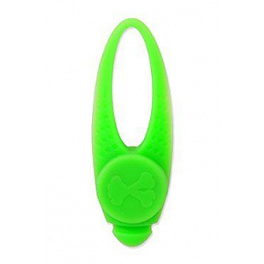 Medál Kutya Fantasy LED szilikon zöld 8cm Medál Kutya Fantasy LED szilikon zöld 8cm