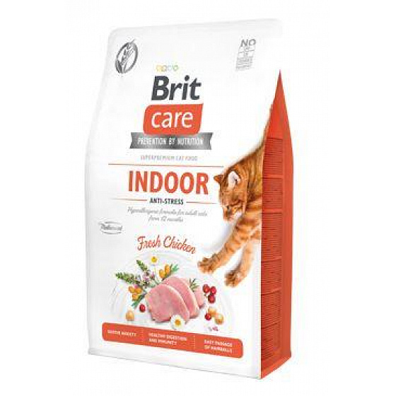 Brit Care Cat GF Indoor Anti-stressz 2kg