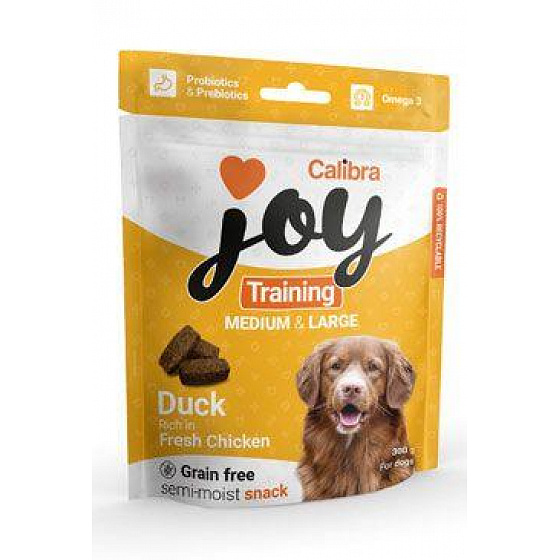 Calibra Joy Dog Training M&L kacsa&csirke 300g