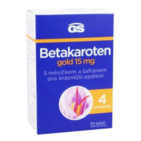 GS Betakarotén arany 15mg 30cps