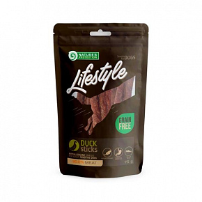 Pamlsok Natures P Lifestyle kutya kacsapálcika 12x75 g