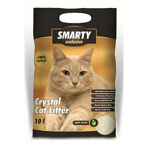 Smarty Exclusive szilikát alom, alma 10l