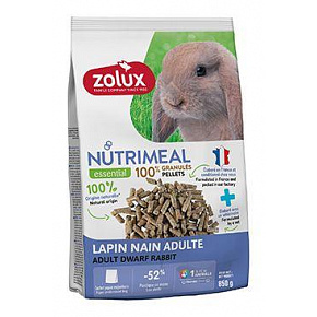 Felnőtt nyulaknak szánt takarmány NUTRIMEAL 850g Zolux