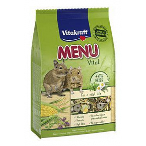 Vitakraft Rodent Degu takarmány. Vital feed menü. 600g
