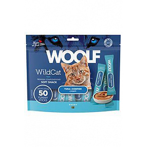 WOOLF WildCat Cream Regular Tonhal & Tőkehal 50x14g