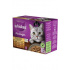 Whiskas kapszula. Pure Delight baromfi.kidobás.kívánom. 12x85g