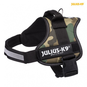 Julius-K9 power hám 0/M-L 58-76 cm, - álcázott színű