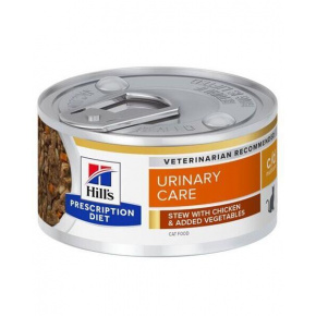 HILLS Diet Feline Stew c/d Multicare csirkével és zöldséggel ÚJ 82 g