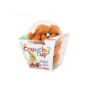 CRUNCHYCUP rágcsáló csemege sárgarépa/lencse 200g Zolux