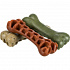 DentaFun Veggie Honey Comb Bone, csontocska tengeri algával [40 db], 12 cm / 58 g