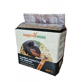 Speciális szalmás alom tengerimalacoknak RabbitWeed 250l