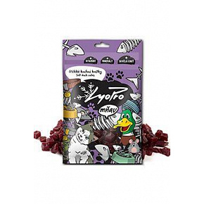 Lyopro Cat származás. szárított Puha kacsakocka 70g