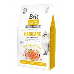 Brit Care Cat GF Haircare Healthy&Shiny Coat 2kg Brit Care Cat GF Haircare Healthy&Shiny Coat 2kg