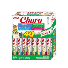 Churu Cat BOX tonhal tengeri herkentyűs változat 40x14g