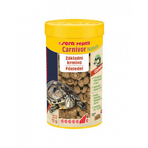 Sera Reptil Professional Carnivor Nature krmivo pre mäsožravé reptílie a vodné korytnačky 250 ml