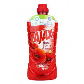 Ajax Red Flowers padló- és felülettisztító 1l