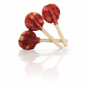 KIDDOG BUFFET LOLLIPOP nyalóka kacsahússal és sajttal [100 db], ø 9 cm / 8 g