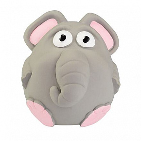 Elefánt valósághű hanggal 11 cm, latex, HipHop Dog Elefánt valósághű hanggal 11 cm, latex, HipHop Dog