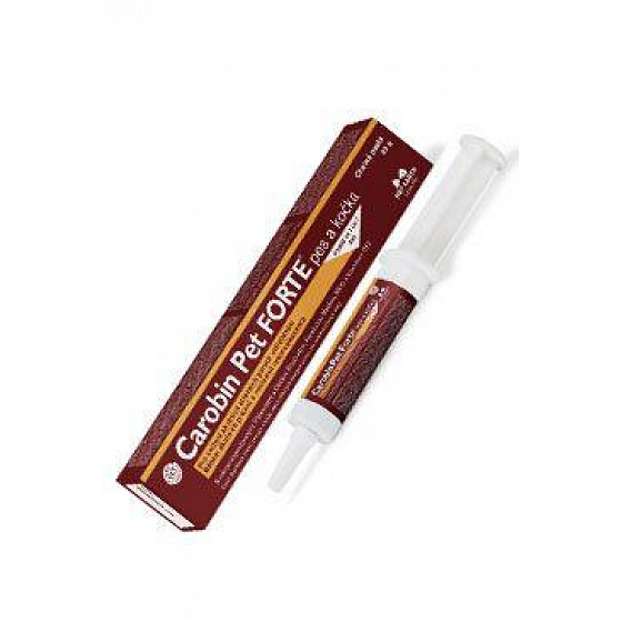 Carobin Pet Forte kutyáknak és macskáknak, paszta 30g