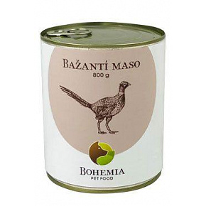 BOHEMIA Fácánhús saját levében 800g BOHEMIA Fácánhús saját levében 800g