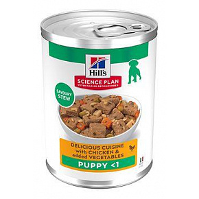 Hill's Can. SP Puppy Csirke & Zöldség Konz. 363g