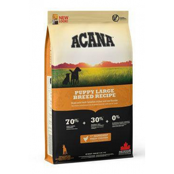 ACANA Recept Kölyökkutya Nagytestű 17 kg