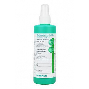 Klórhexidin 2%-os alkoholos 250ml