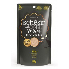 Schesir Cat pocket After Dark Velvet Mousse csirke 80g