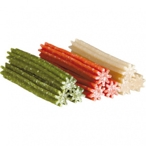 Rizs rágórudak SZÍNES MIX 12 cm/20 g (csomagolás)150 db)