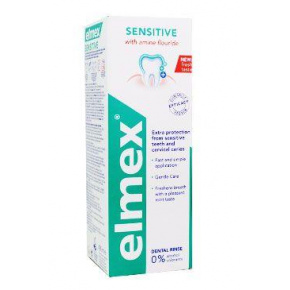 Elmex Sensitive plus zöld szájvíz 400ml