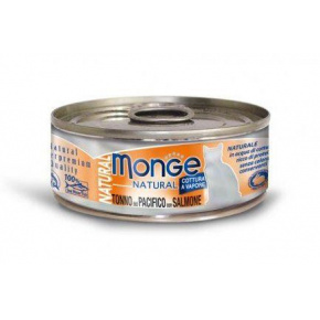 MONGE NATURAL tonhal darabok lazaccal macskáknak 80 g