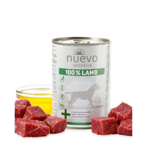 NUEVO dog Sensitive 100% bárányhús bal. 6 x 400 g-os konzervdoboz