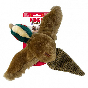 Hračka Kong Dog Wild Low Stuff Bažant s pískatkom M polyester Hračka Kong Dog Wild Low Stuff Bažant s pískatkom M polyester
