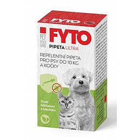 FYTO pipetta ULTRA kutyáknak 10kg-ig és macskáknak 1x15ml PHC FYTO pipetta ULTRA kutyáknak 10kg-ig és macskáknak 1x15ml PHC