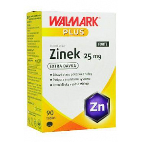 Cink Forte 25mg 90tbl Walmark