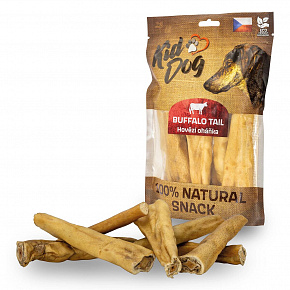 KIDDOG 100% Természetes Snack, marha farok bőrrel 12 cm / 200 g
