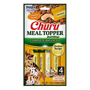 Churu Dog Meal Topper csirke recept 4x14g