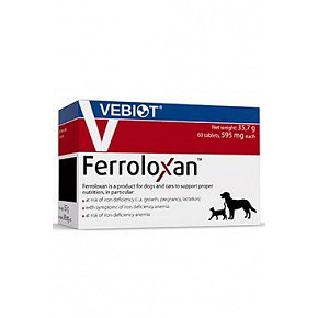 Ferroloxan kutyáknak és macskáknak 60 tbl