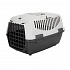 Szállító doboz CAPRI I, XS: 32x31x48cm (max. 6 kg), sötétszürke/világosszürke