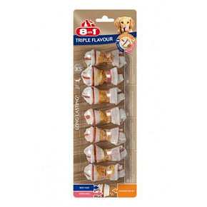 8in1 Flavours Triple Flavour Bones XS/7db