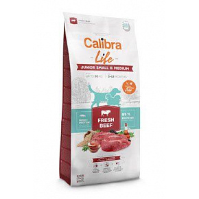 Calibra Dog Life Junior Small&Medium Friss marhahús 12kg Calibra Dog Life Junior Small&Medium Friss marhahús 12kg
