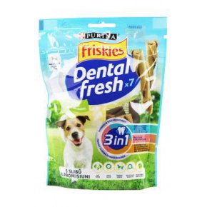 Friskies kutyaeledel DentalFresh 3 in 1 "S" 110g