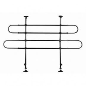 Rács a rakományhoz. autórekesz 2részes szélesség.85-140cm, h.75-110cm